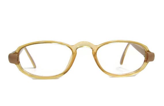 Vintage Christian Dior Beige Eyeglasses Eyewear F… - image 3