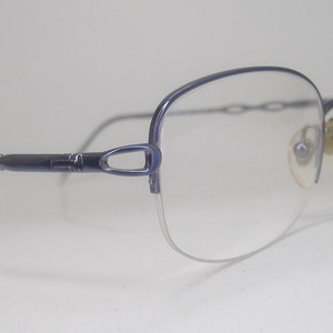 Vintage Purple 70s Eyeglasses Eyewear Frame NOS Shelf 71 image 1