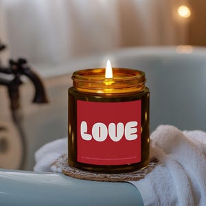 Cute Scented Candle - Birthday Gift for Girlfriend or Boyfriend, Romantic Anniversary Present, Best Friend Gift, Funny Relationship Candle