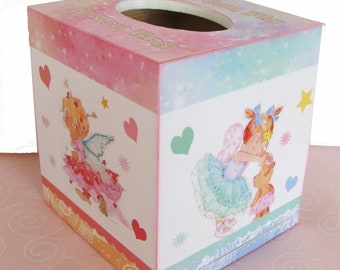 Ready to Ship Fairy Girls Tissue Box