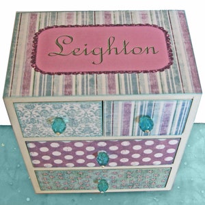 Jewelry Box Girls Personalized Rouge Berry image 3