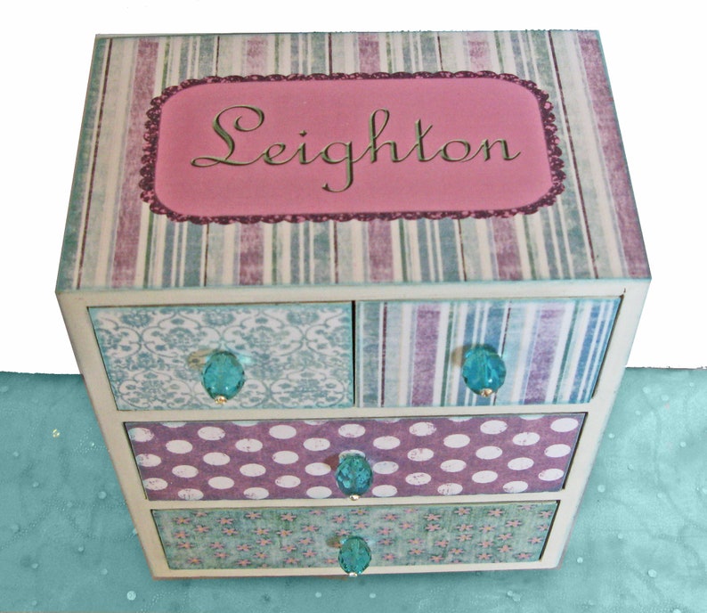 Jewelry Box Girls Personalized Rouge Berry image 3