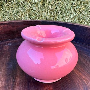 Elegant Ashtray Hand-Painted pottery