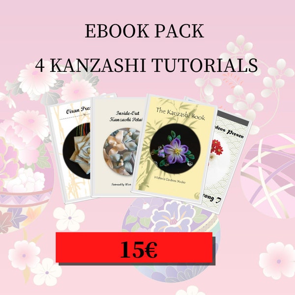 Tsumami Kanzashi Tutorial Pack