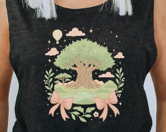 Animal Kingdom Baum des Lebens Tank Top, Pastell Disney World, Safari Park Girly Shirt, Disney Outfit, Animal Kingdom, Disney Parks, Disney T-Shirt
