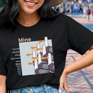 Finding Nemo Seagull &quot;Mine!&quot; Shirt, Finding Dory Shirt, Dory Shirt, Finding Nemo Shirt, Animal Kingdom Tee, Disney World Shirt, Disneyland