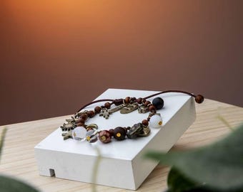 St. Francis Canticle of Creation Bracelet | Nature Elements Charm Jewelry