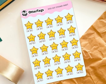 Star-rific mini stickervel, 25 geweldige stickers voor leraren en ouders, planners, beloningskaarten, cadeaus voor studenten en aanmoediging