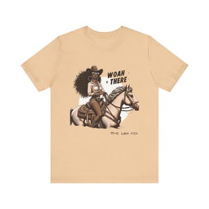 Woah There Bey カウガール カーター タイラント インスパイア Tシャツ ウエスタン グラフィック Tシャツ カントリー ミュージック ロデオ シャツ カウガール 美学