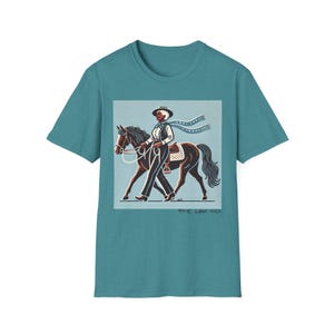 Ulubiona koszulka Picadora w stylu western, estetyczna, unisex, miękka, modna, rustykalna