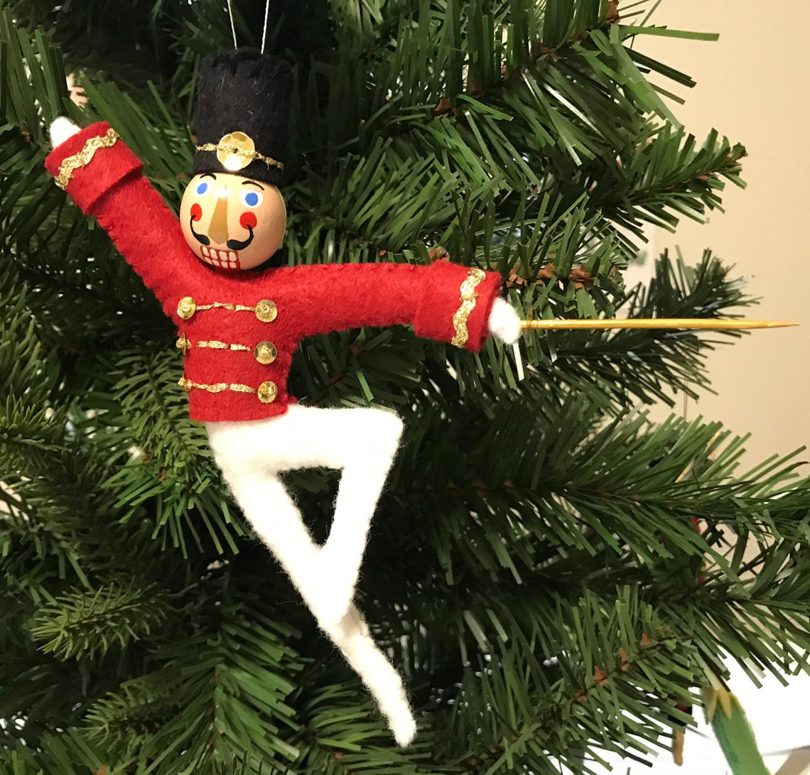 Nutcracker Felt Ornament Pattern Etsy