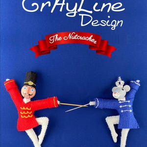 Nutcracker Suite - Pattern Bundle Nutcracker, Mouse King & Drosselmeyer