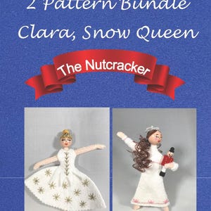 Notenkrakersuite - Patroonbundel Clara, mini-notenkraker, sneeuwkoningin