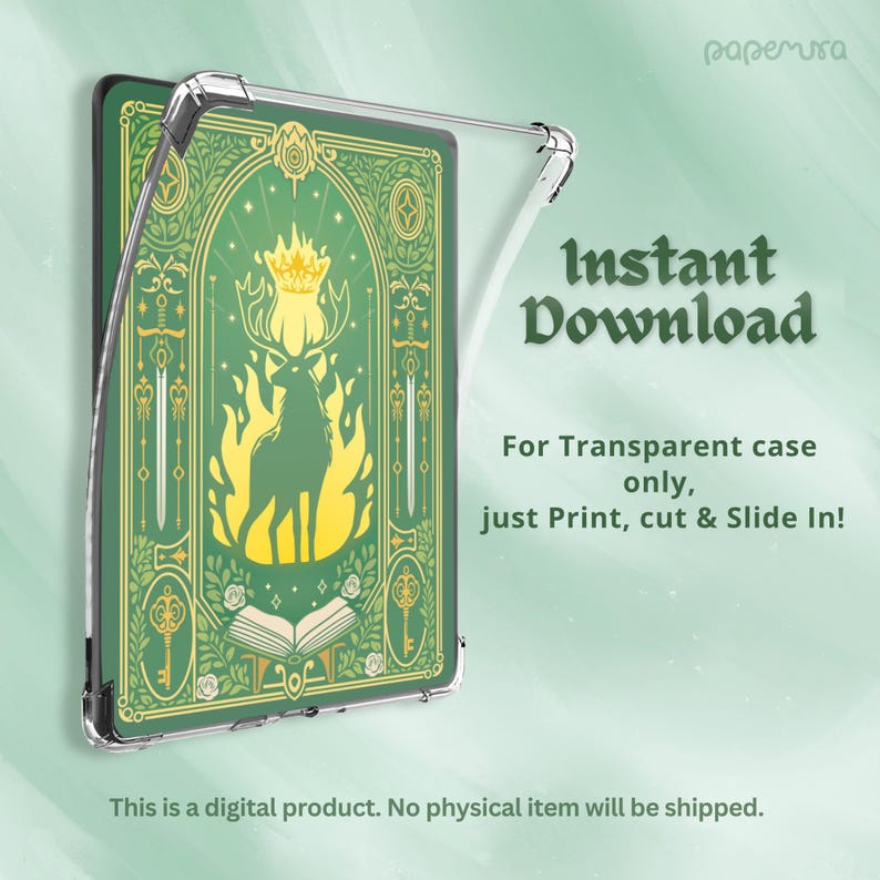 Kindle Insert – Vintage Book Cover Style for E-reader | Fantasy ...