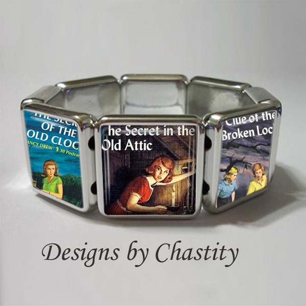 Nancy Drew-armband stretcharmband