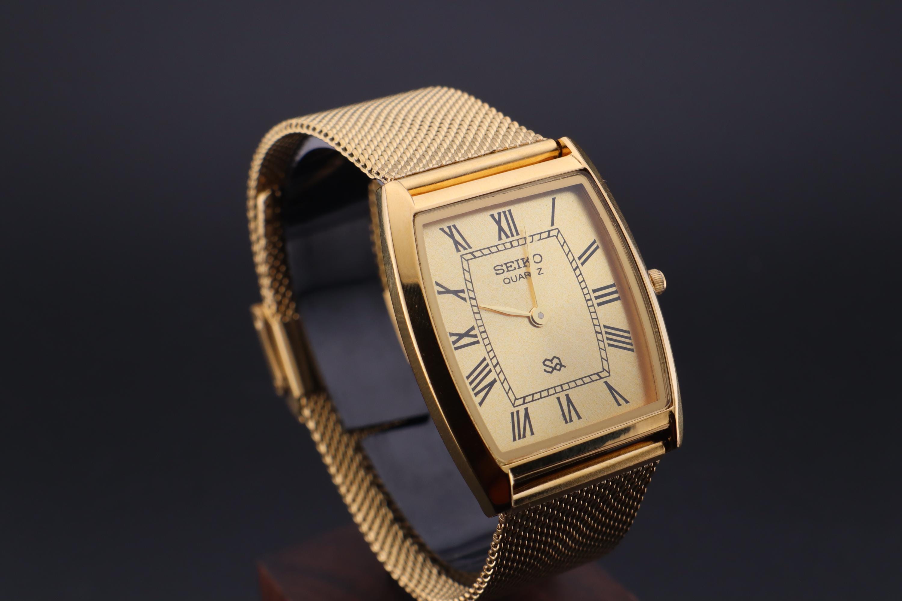 Vintage seiko watch oval - Etsy 日本
