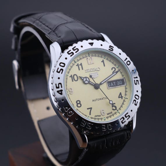 Vintage Seiko Automatic 6309A, 17J Japan Made Men's Wrist Watch