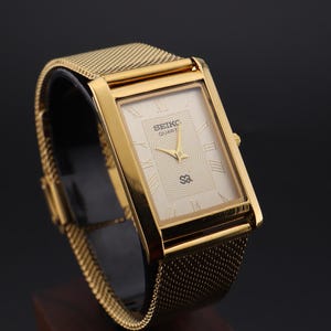 Vintage womens seiko gold watch - Etsy 日本