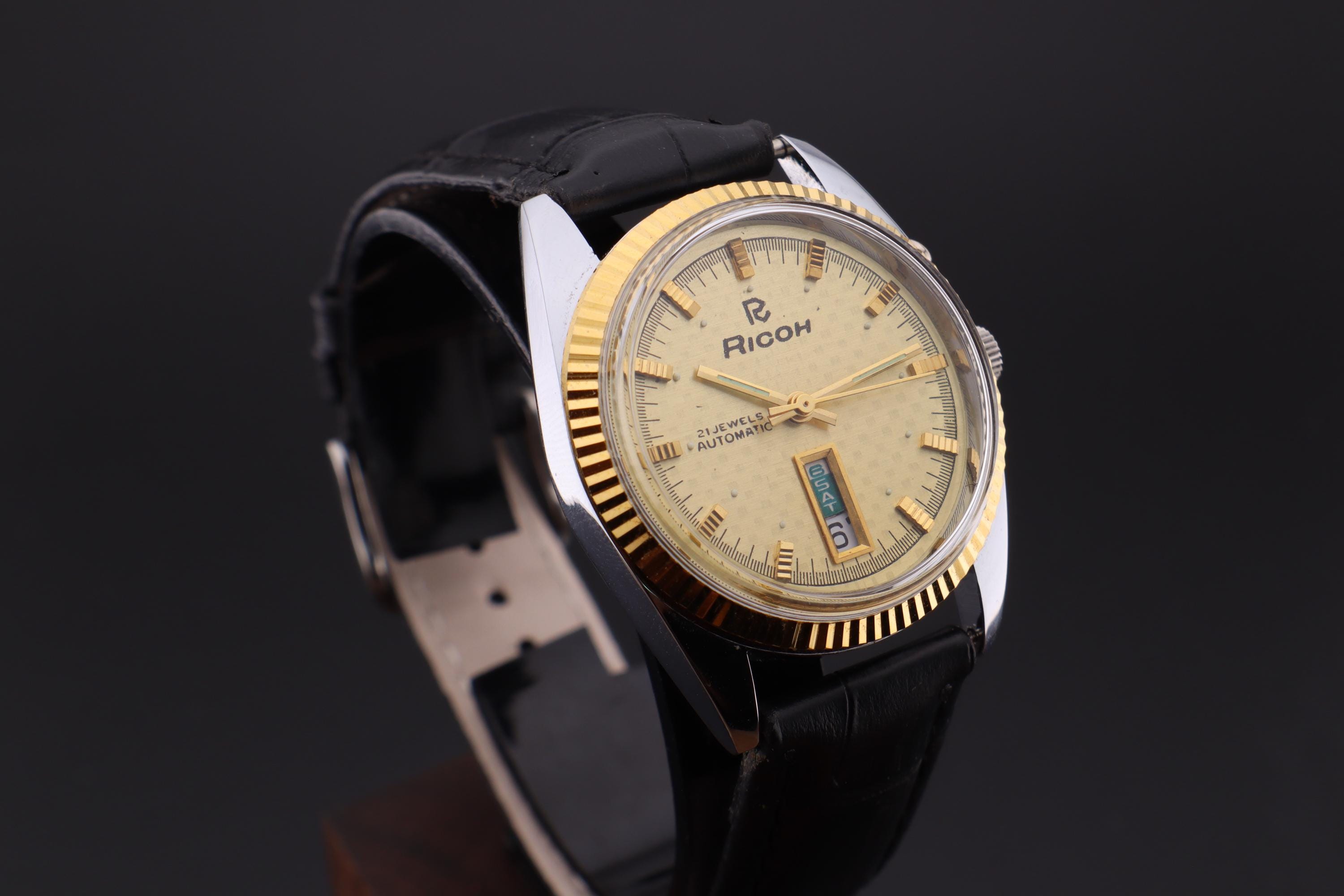 Ricoh 21 jewels automatic watch - Etsy 日本