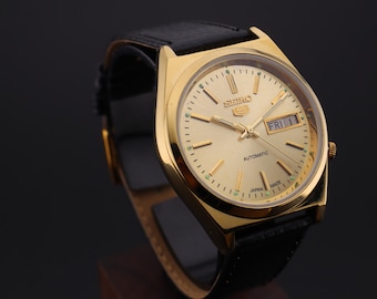 Vintage Seiko 5 Automatic Men's Watch. 7s26-01v0 - Etsy