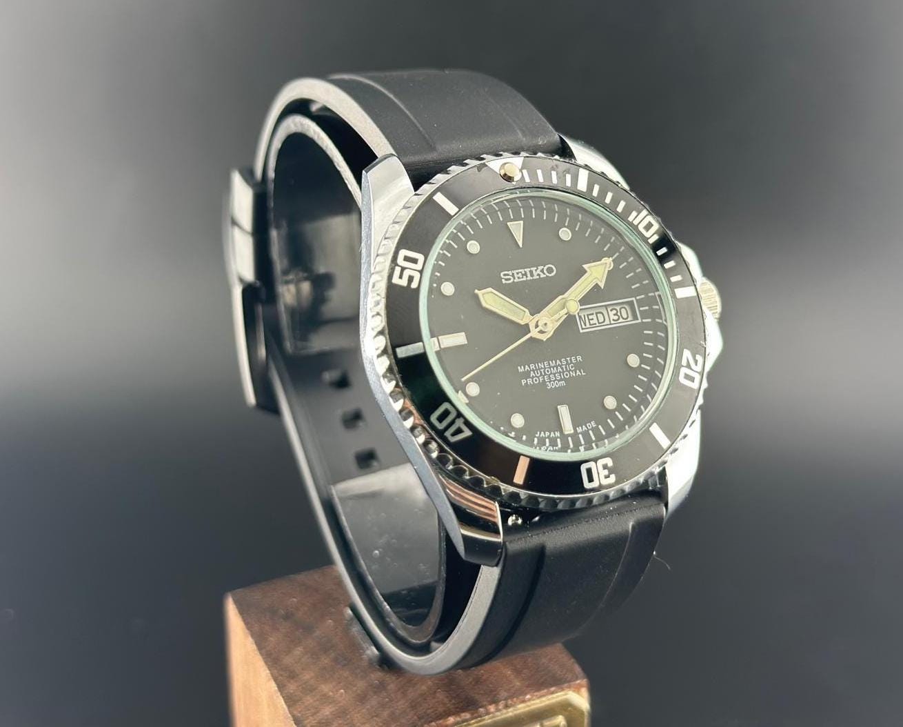 自動巻き MOD腕時計 ロゴ入り Seiko mod - Etsy 日本