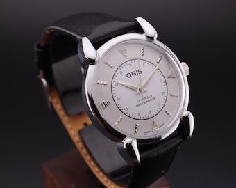 Oris handopwindbaar vintage horloge – Zwitsers mechanisch herenmodel - gratis verzending