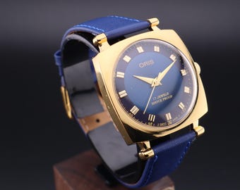 Oris handopwindbaar vintage horloge – Zwitsers mechanisch herenmodel – Gratis verzending