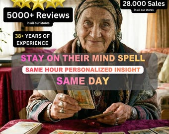Stay on Their Mind Spell, Same Hour Personalized Insight, Same Day Service