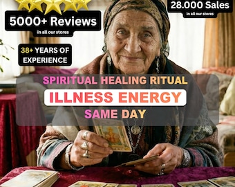 Spiritual Healing Ritual for Health Recovery, Energy Restoration (Same Day)