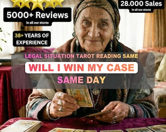 Legal Tarot Reading, Court Case Insight, Justice Outcome, Win Case Clarity (PDF)