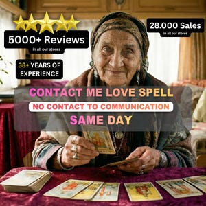 Contact Me Love Spell, Make Them Text You First And Unblock You, Think Of You Non Stop, No Contact To Communication, Fast Results