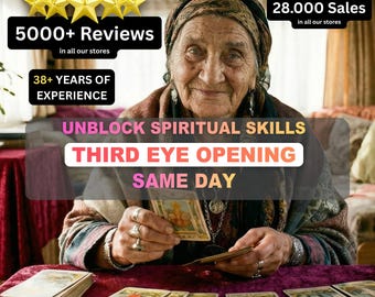 Third Eye Opening, Psychic Abilities, Spiritual Skills Activation (Same Day Casting)