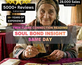Twin Flame Connection Reading, Soul Bond Insight, Love Guidance (Same Day)