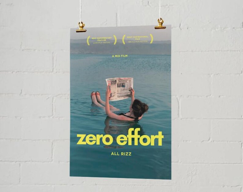 L Rizz Poster Low Key Rizz Poster (digital Download) - Etsy