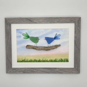Birds on Driftwood