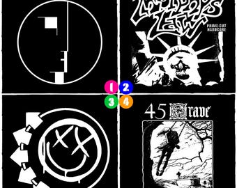 Punk Patch DIY Post Punk Metal Crust  Doom Pop Punk Canvas Sew-On Patch for Battle Vest Jacket Backpack Jeans PAT50