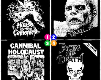 Faces of Death Patch Horror Patch Cult Horror Patch Classic