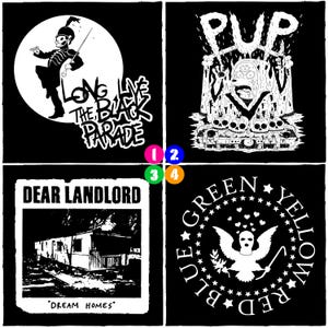 Punk Patch DIY Emo Metal Crust  Doom Pop Punk Canvas Sew-On Patch for Battle Vest Jacket Backpack Jeans PAT49