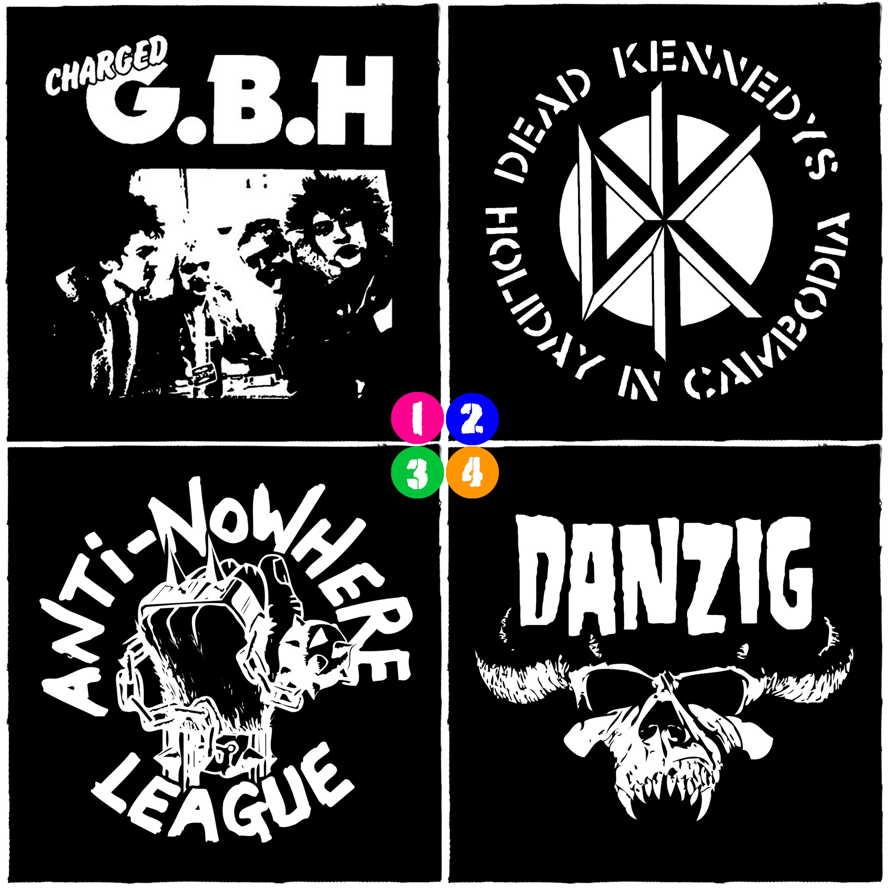 Punk Patch DIY Metal Crust  Doom Canvas Sew-On Patch for Battle Vest Jacket Backpack Jeans PAT02