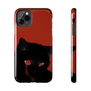 Cat Art Design Phone Case Stylish Accessory Art Design Phone Case, Iphone 16 15 14 13 12 11 X Xs Xr 7 8, Samsung Galaxy S24 S23 S22 S21