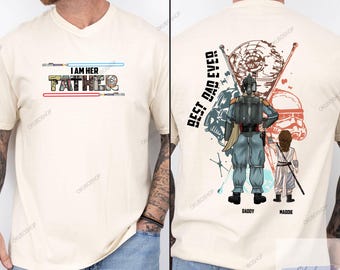 Star Wars Dad Shirt, Custom Father's Day Shirt with Kids T-Shirt, I Am Their Father Custom Tee, Best Dad Ever Gift Shirt, Disneyland Dad Tee