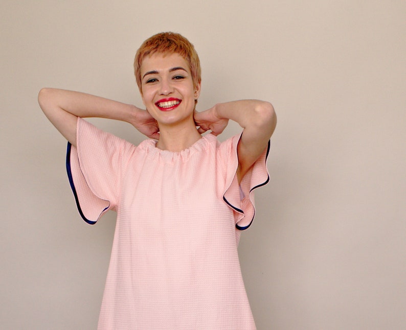 blush tunic dress