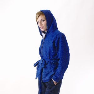 royal blue plus size jacket