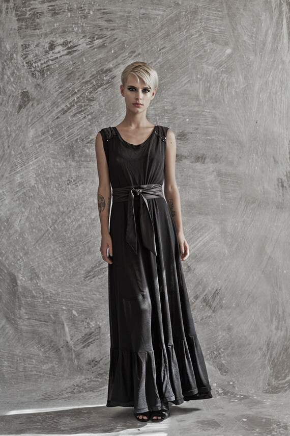 Maxi Dress, Black Maxi Dress, Women 
