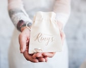 Boho Wedding Ring Bearer Bag, ring pillow alternative