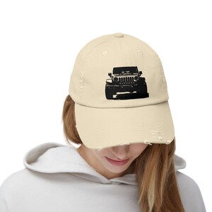Cap for Cool Car Enthusiasts, Unisex Distressed Hat for Vintage Auto Lovers, Retro Baseball Cap for Car Fanatics, Streetwear Headwear for