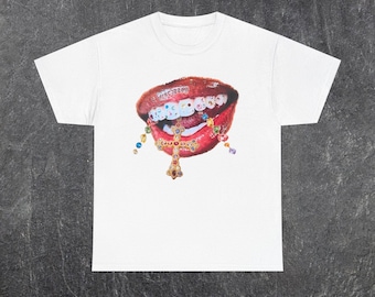 Diamond Teeth Cross Tee
