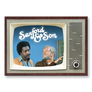 Sanford & Son Classic TV Show Retro TV Fridge Magnet