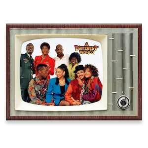 Different World Classic TV Show Retro TV Fridge Magnet