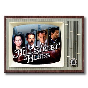 Hill Street Blues TV Classic Show Retro TV Fridge Magnet